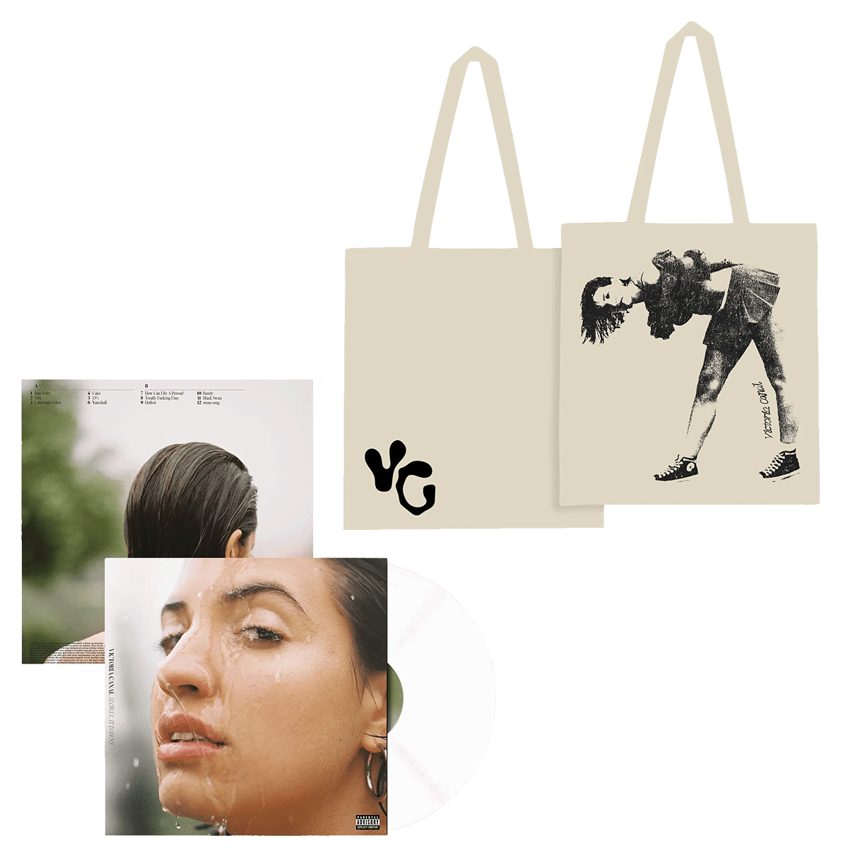 'Slowly, It Dawns' Vinyl + Tote Bundle